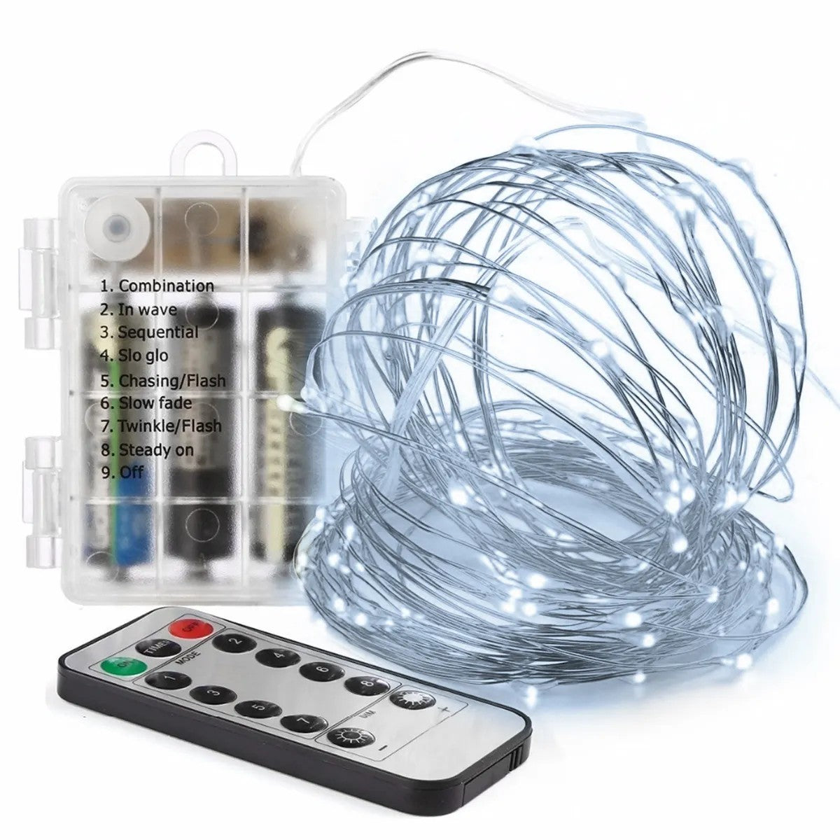 Cortina LED 300 Diode 3x3m Culoarea Calda 4