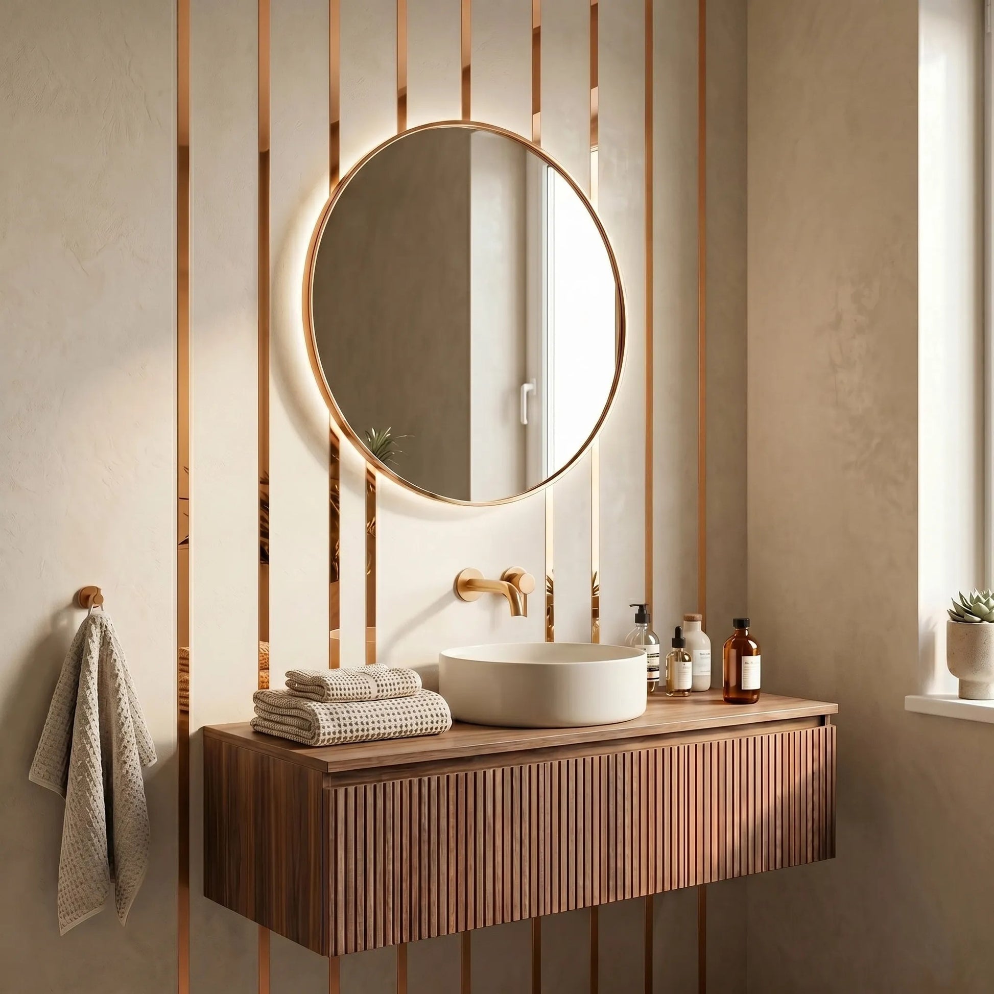 Bandă Decorativă Autoadezivă Rea P14454CF 3,8cm Copper 4