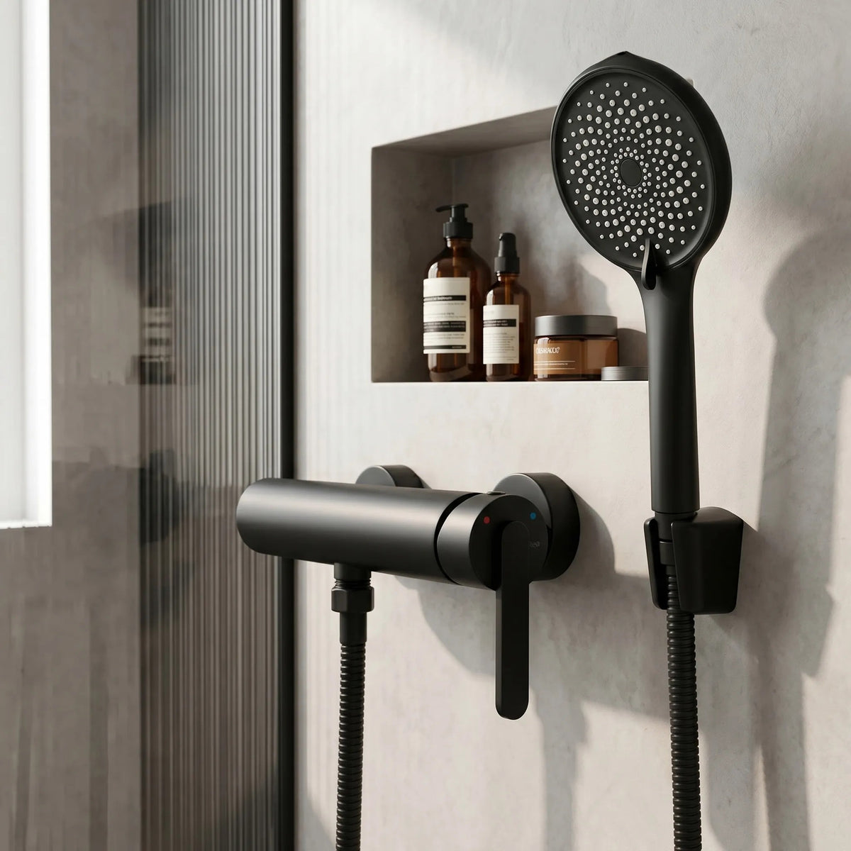 Baterie Pentru Cadă REA Ontario Side Black 4