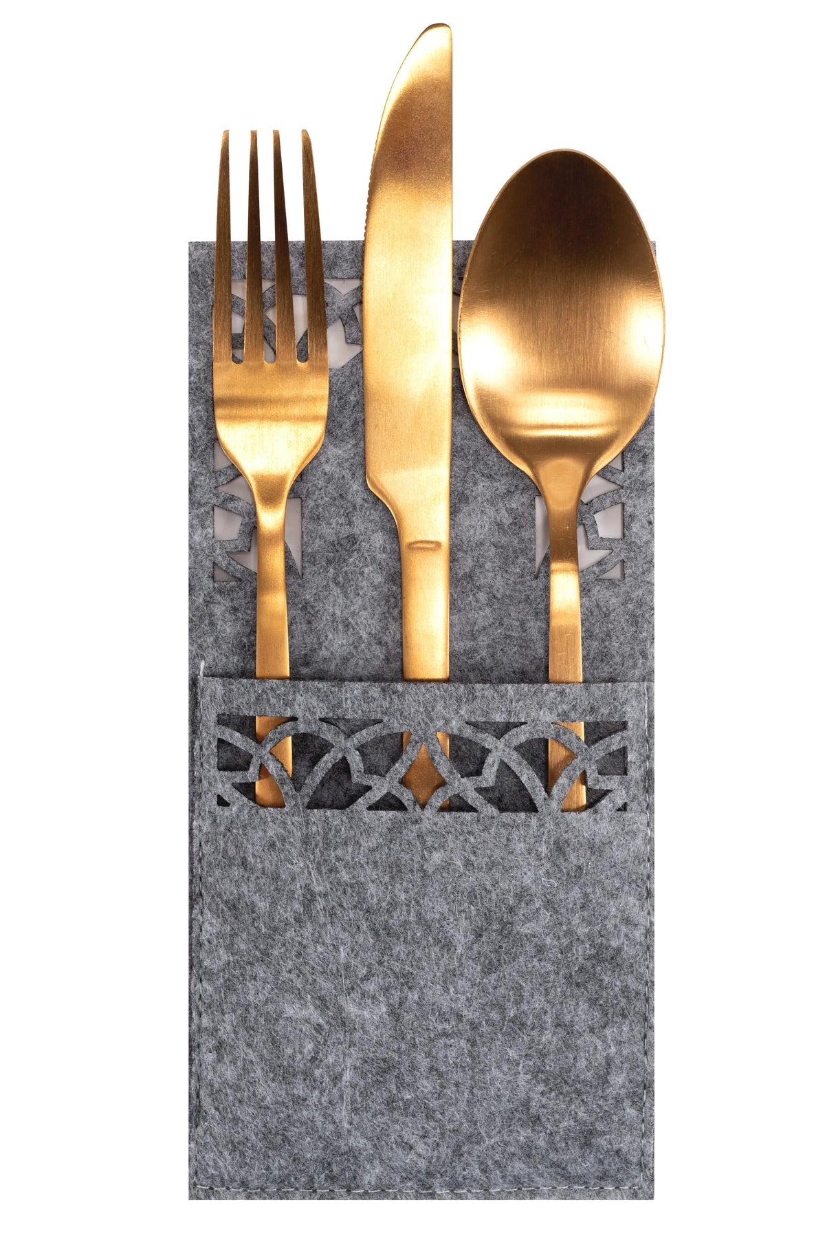 Cutlery Cover Set (8 Pcs) (KF357 Grey X2) 4