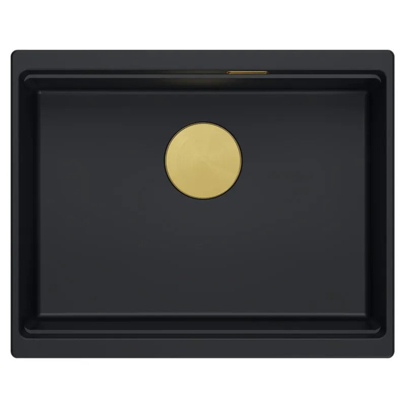 Chiuveta Din Granit Logan 100 Black Dop Negru 4