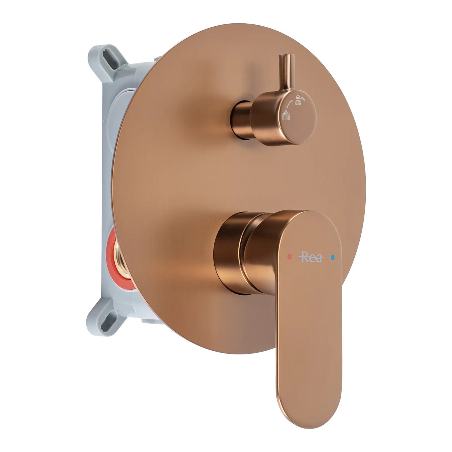 Set De Dus Incastrat Rea Drop Brush Copper + BOX 4