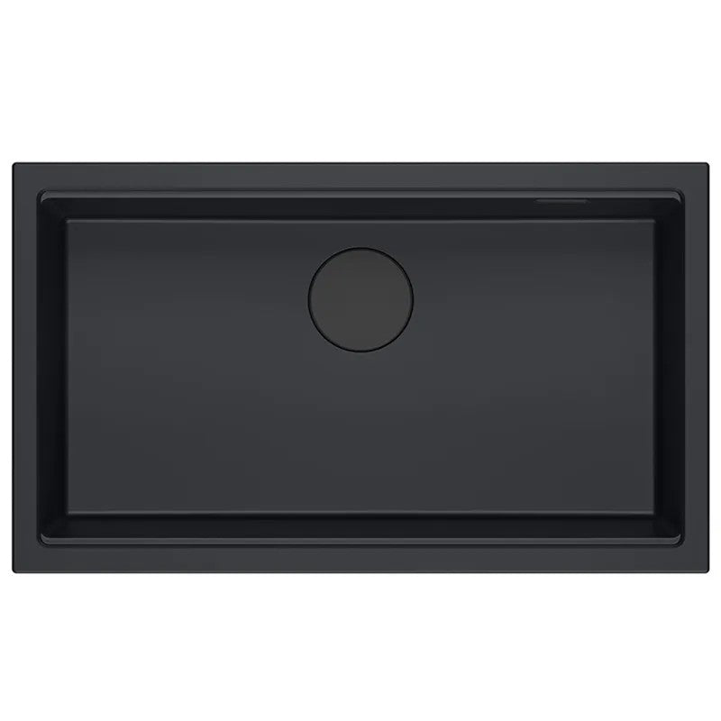 Chiuveta Din Granit Logan 110 Black Dop Cupru Periat 4