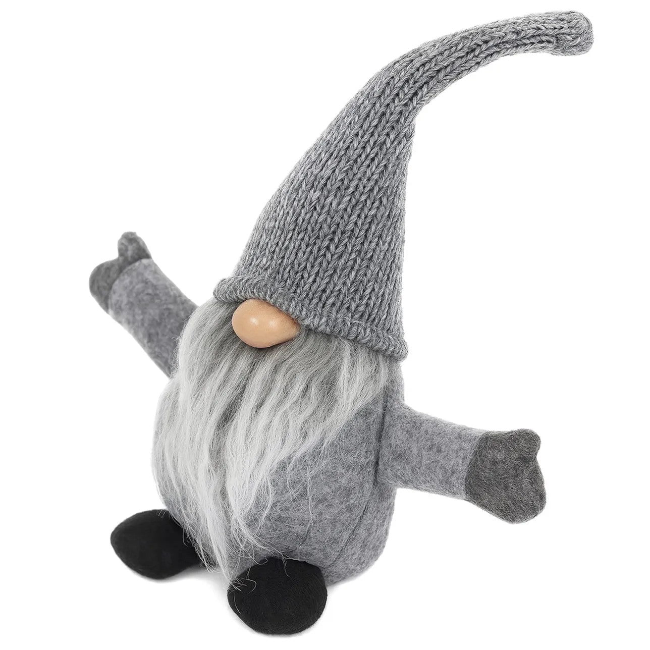Skrzat Świąteczny 35cm YX045 GREY 4
