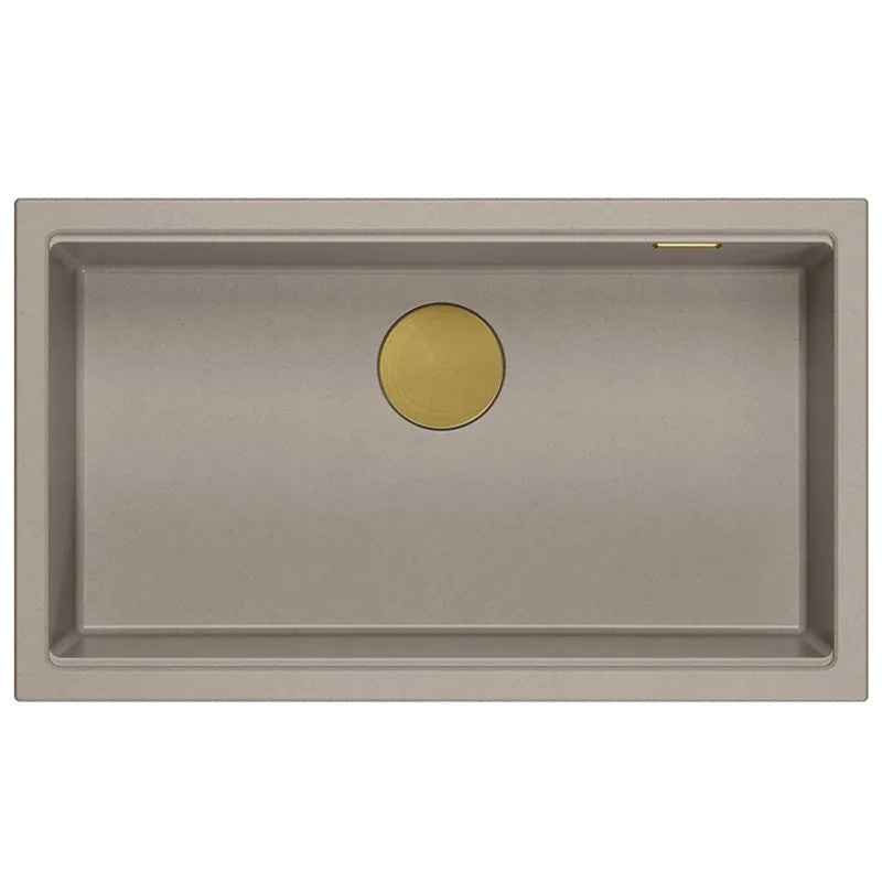 Chiuveta Din Granit Logan 110 Beige Dop Auriu 4