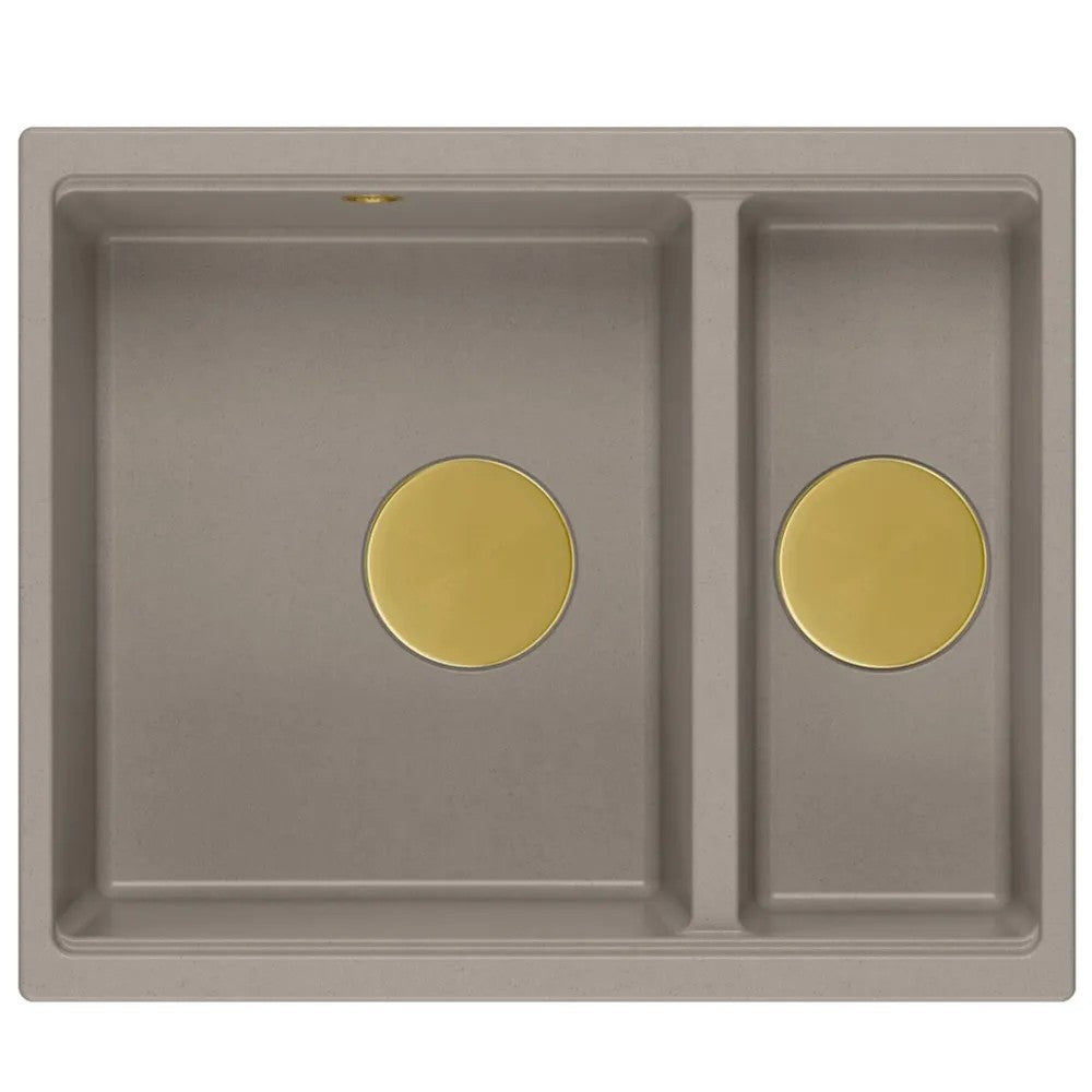Chiuveta Din Granit Logan 150 Beige Dop Cupru Periat 4