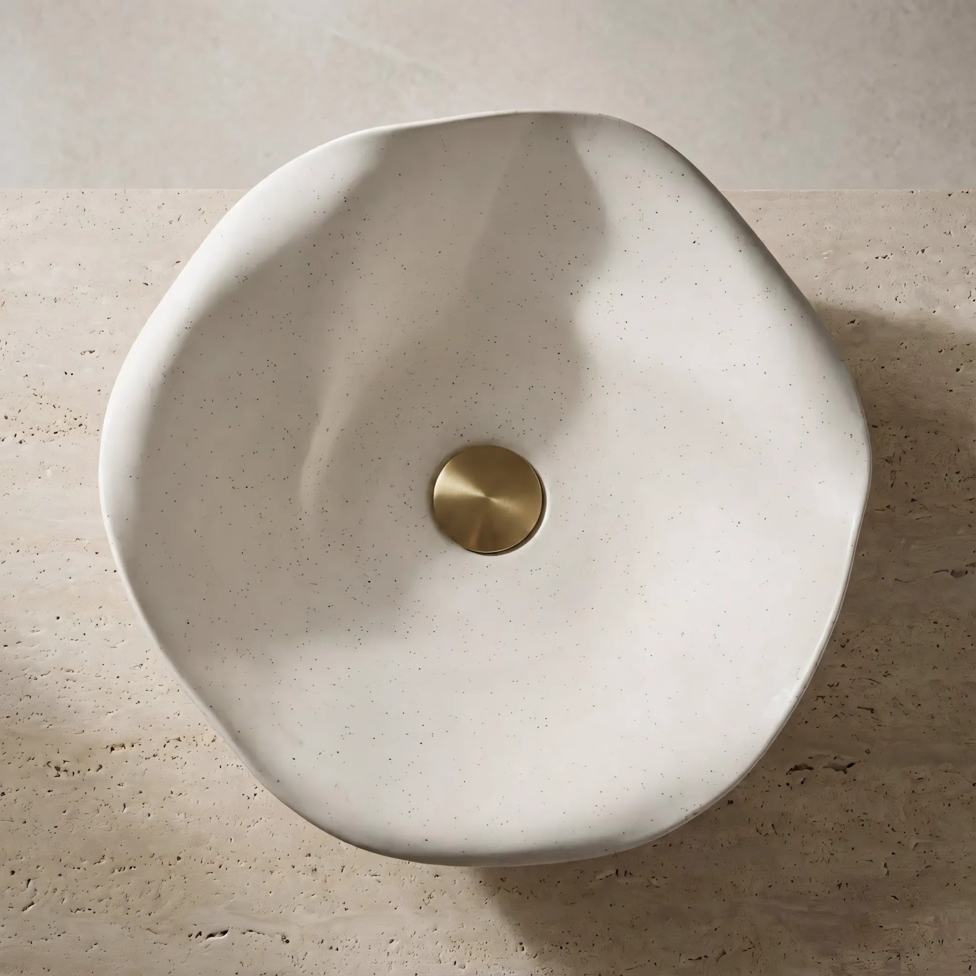 Lavoar Ceramic Pentru Blat REA HM-35B Handmade ART 4