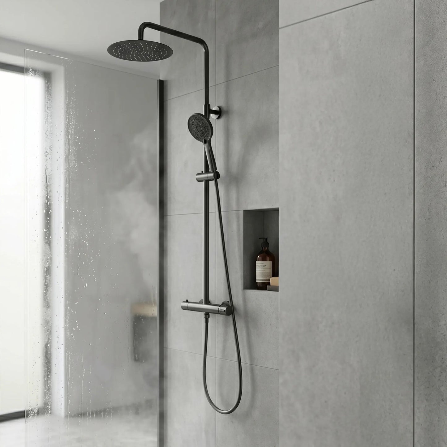 Coloana de dus cu termostat Drop Titan  4