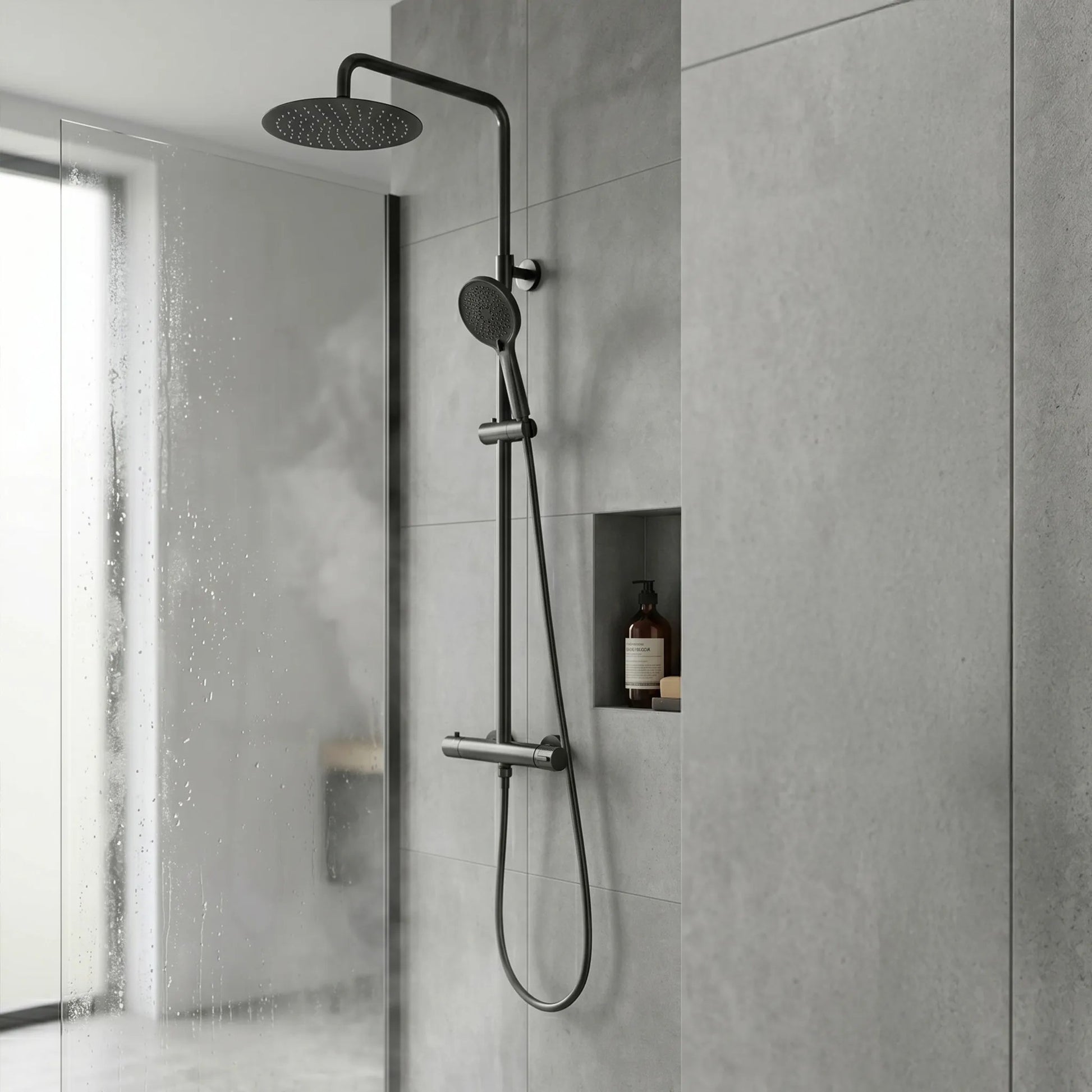 Coloana de dus cu termostat Drop Titan  4