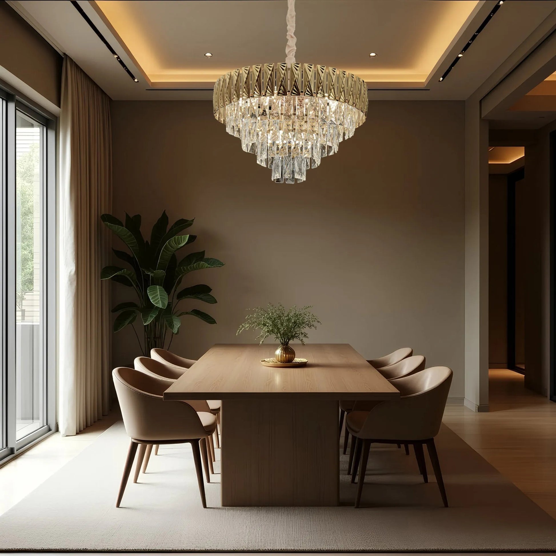Lampă suspendată Cristal G059-CP  4