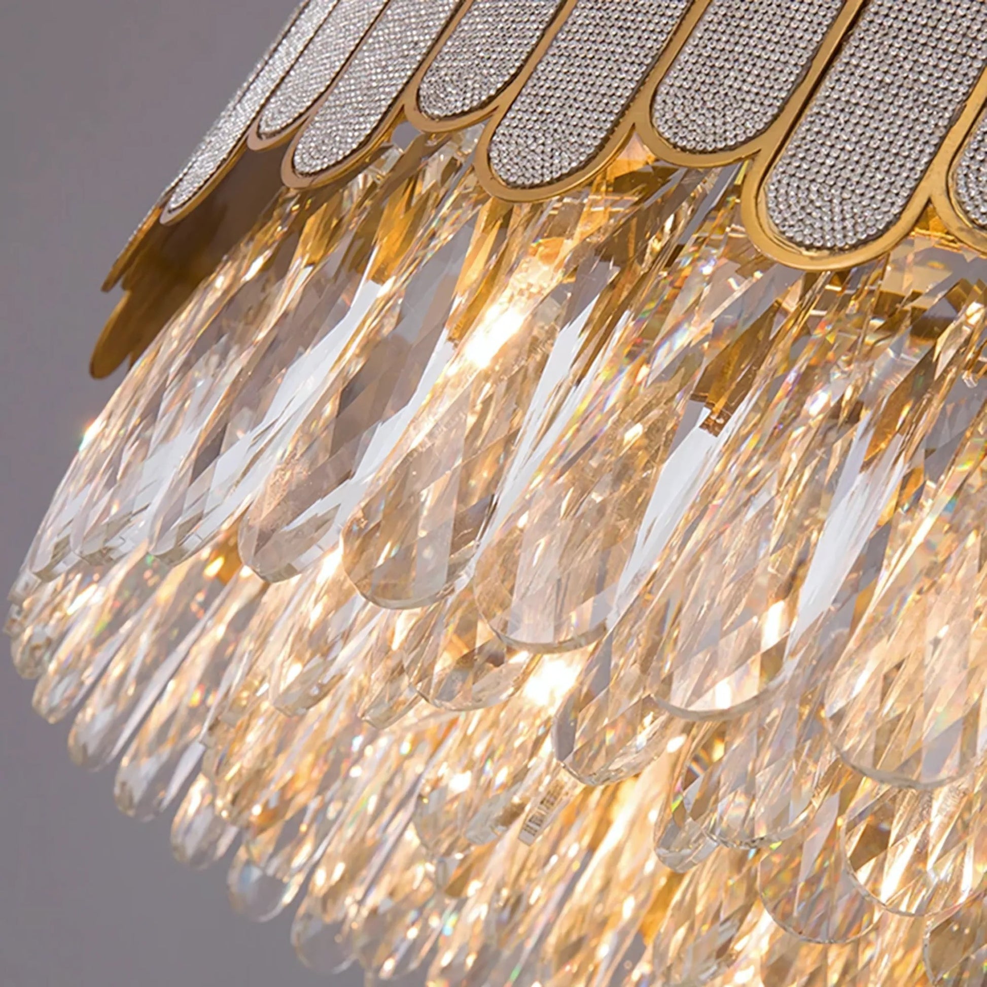 lampă suspendată APP1746-4CP 40 cm Gold  4