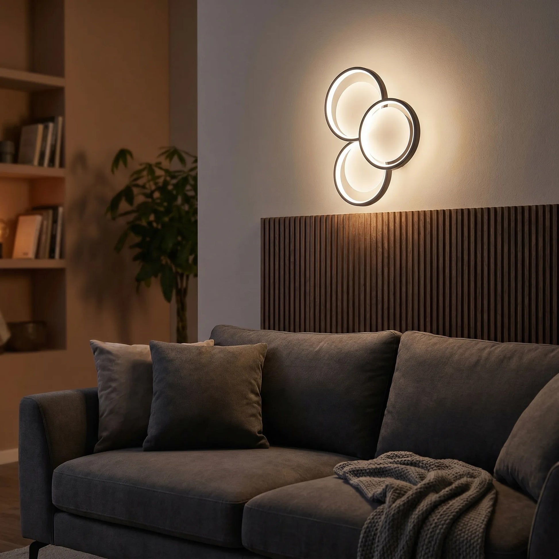 Aplică de perete LED APP1919-W Black  4
