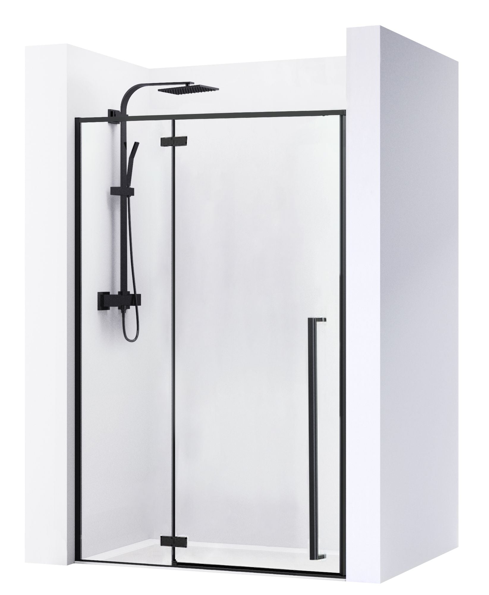 Usa pentru dus FARGO BLACK MAT 110 1