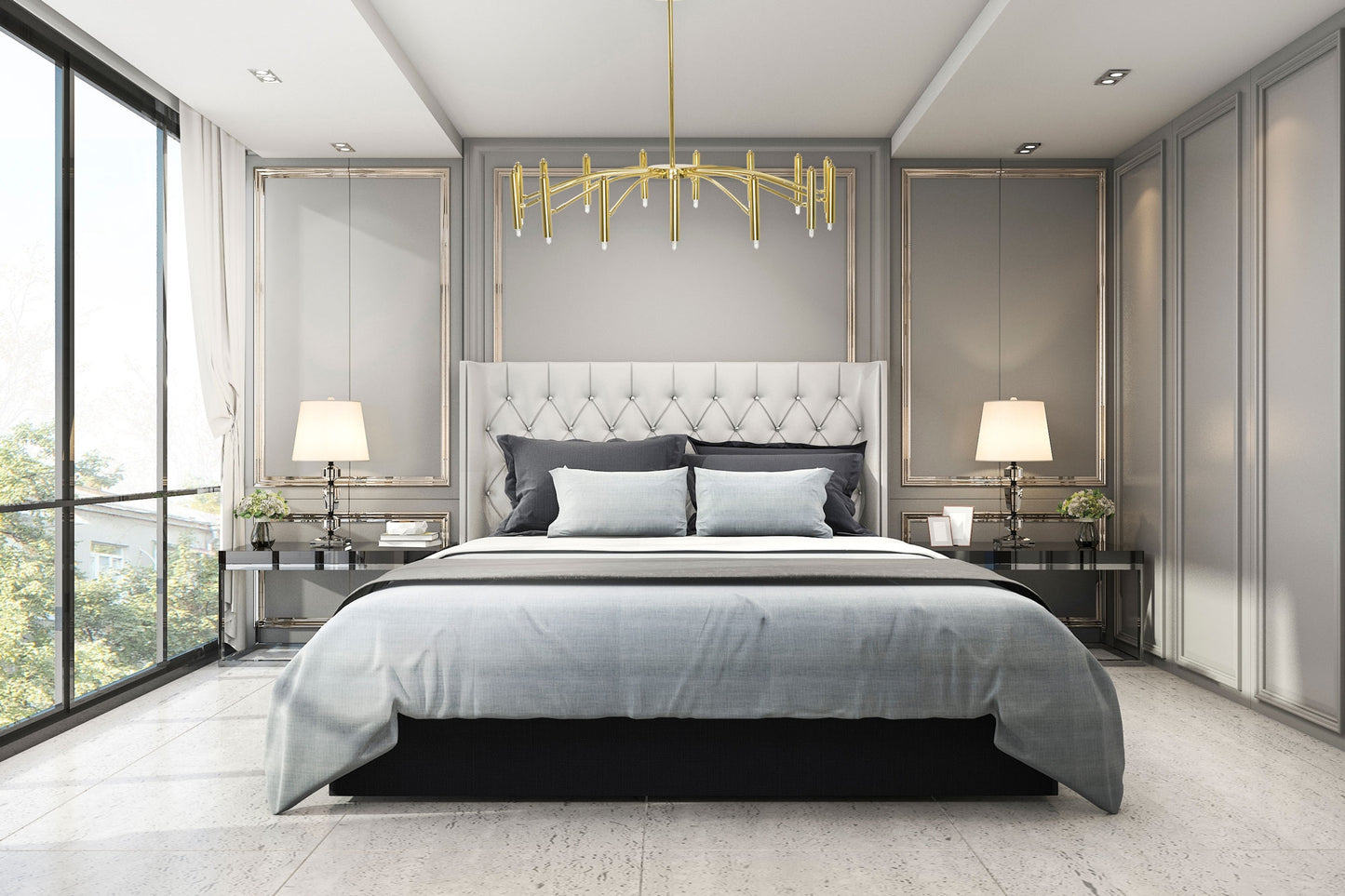Lampa APP1197-15CP Gold  4