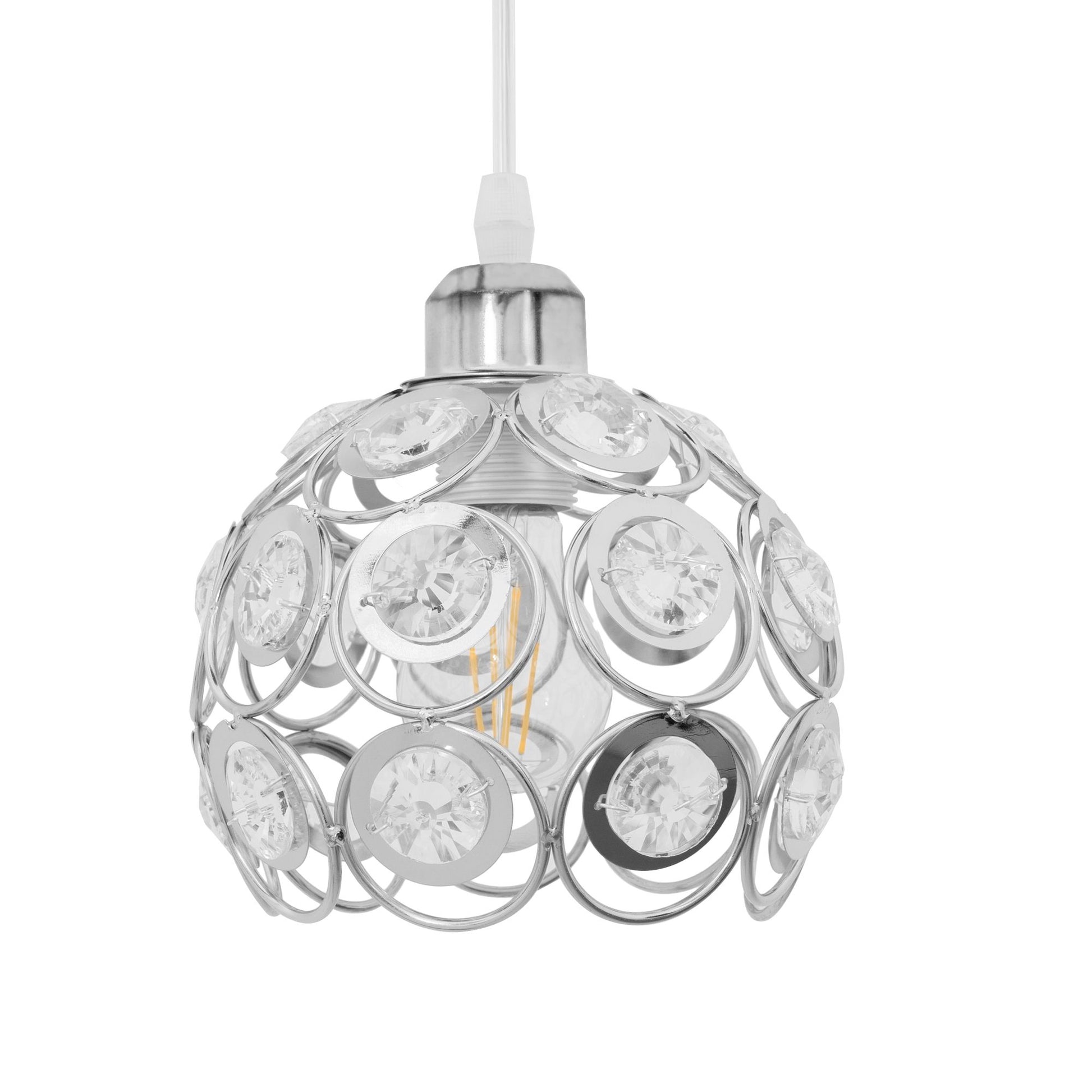 LUSTRA ELEGANTA DE TAVAN APP207 LOFT Argintiu 3