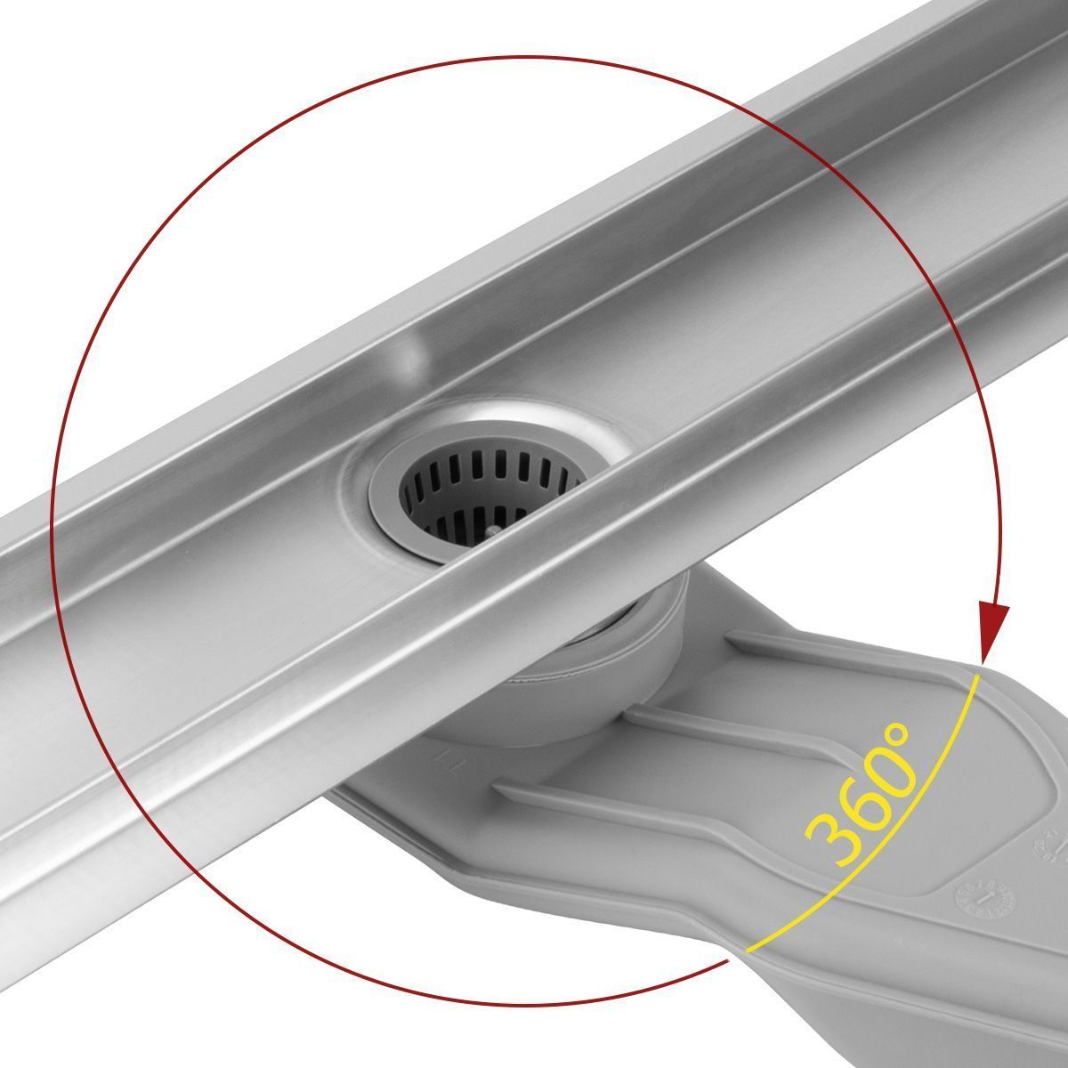 Rigola dus REA Neox Superflow BRUSH NICKEL 90 2
