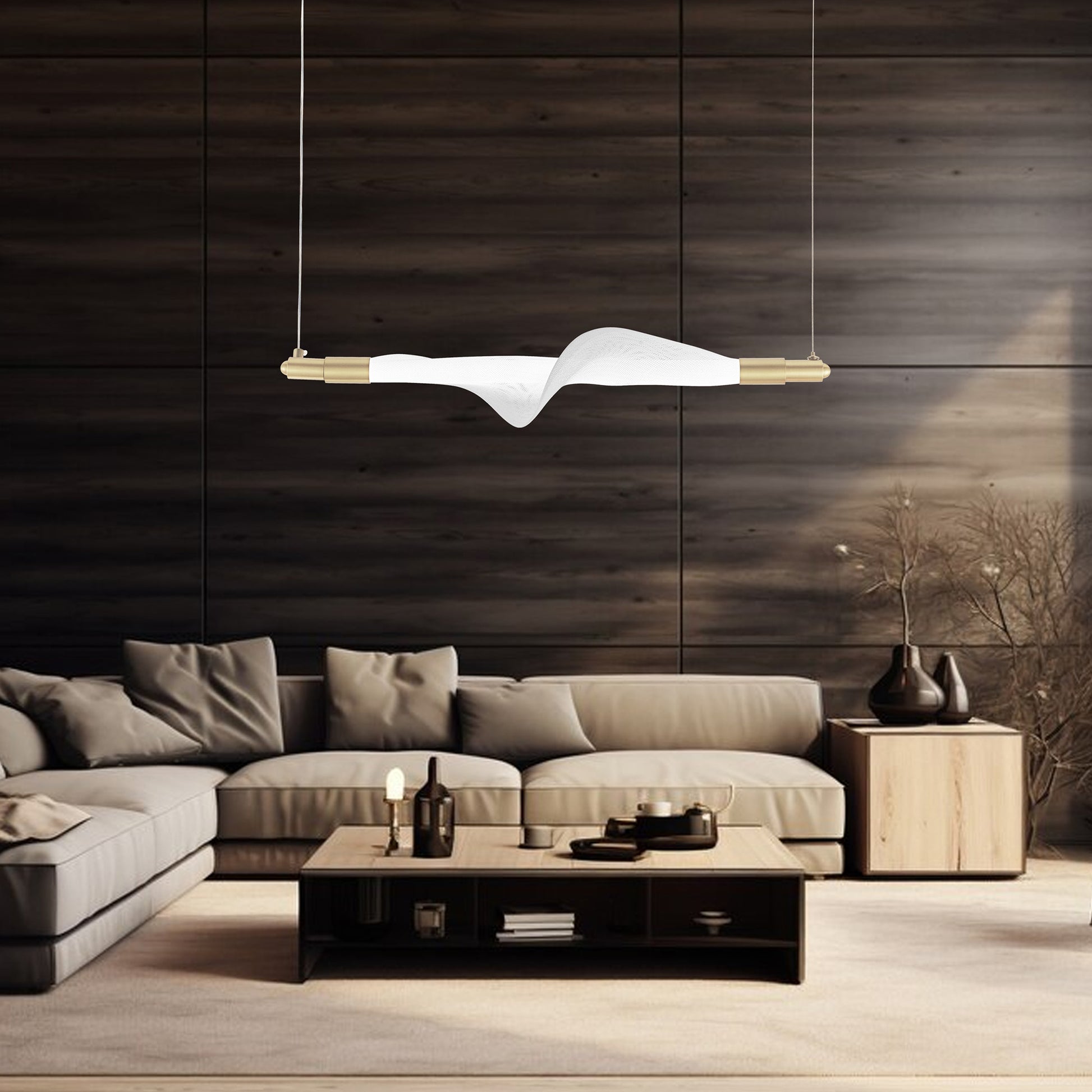Lampa Led G011-cp White/gold  4