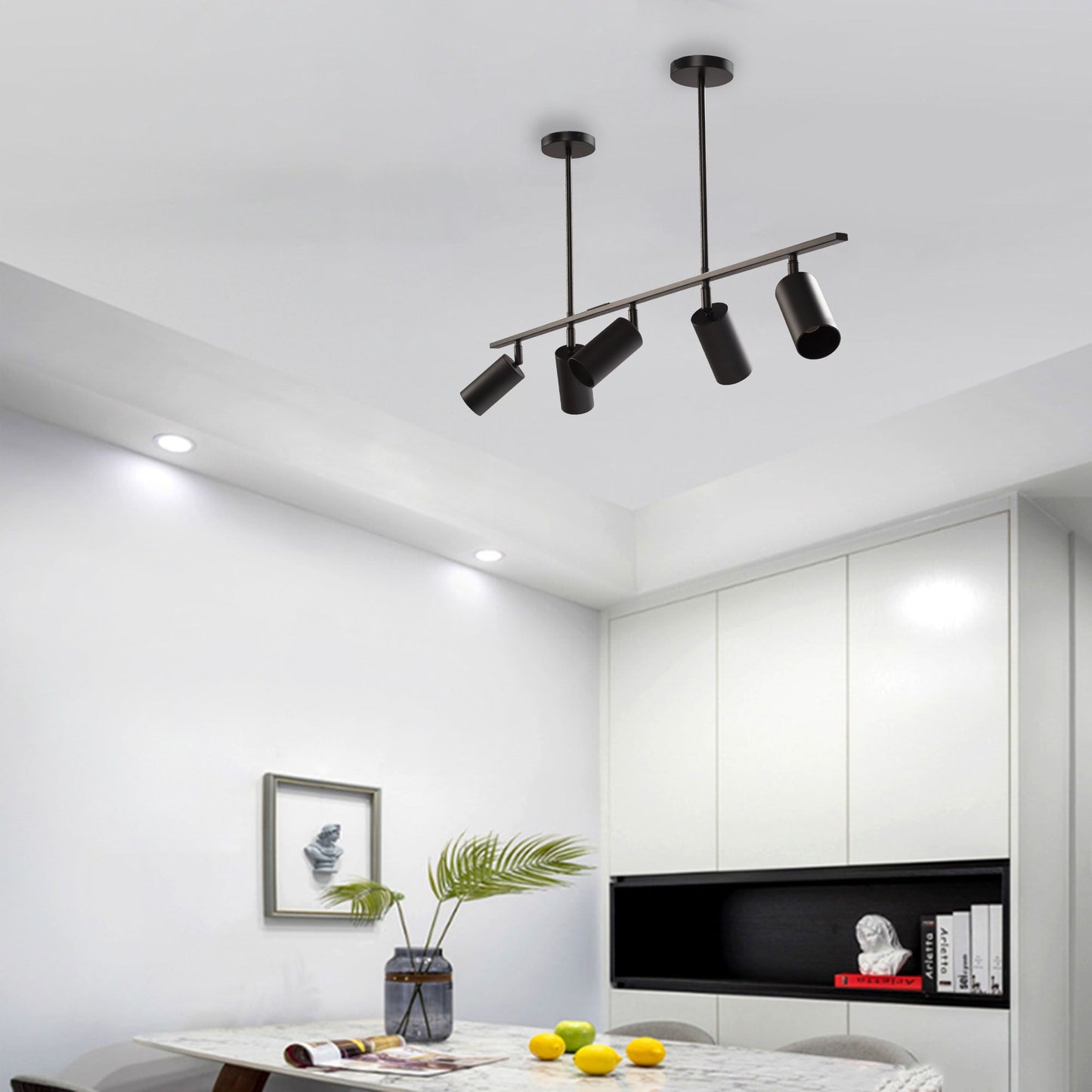 LAMPĂ MODERNĂ METAL NEGRU LOFT APP611-5C  3