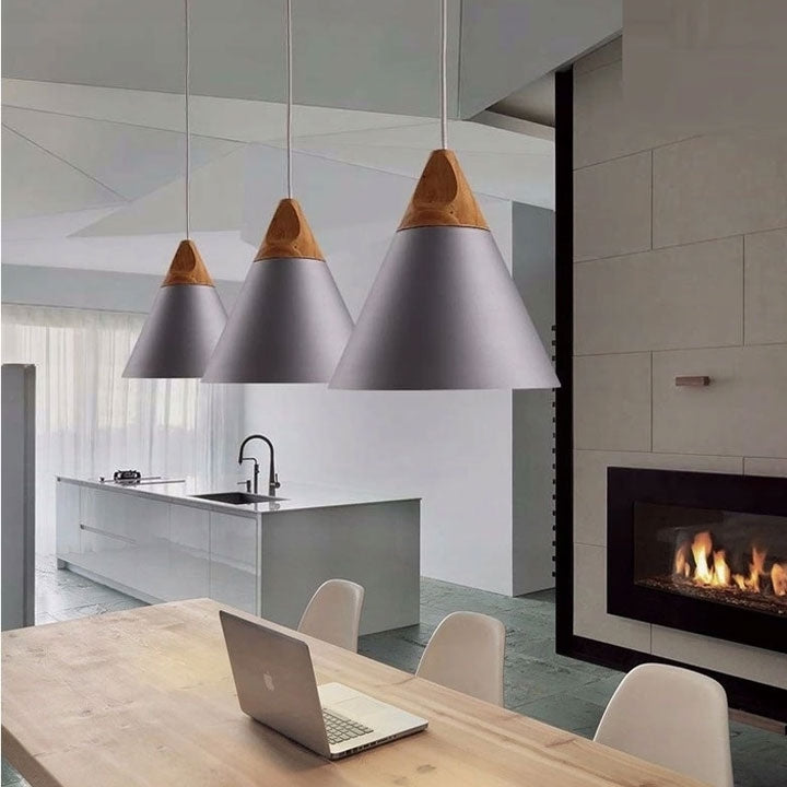 Lampa De Tavan Suspendabila Scandi A Negru  7