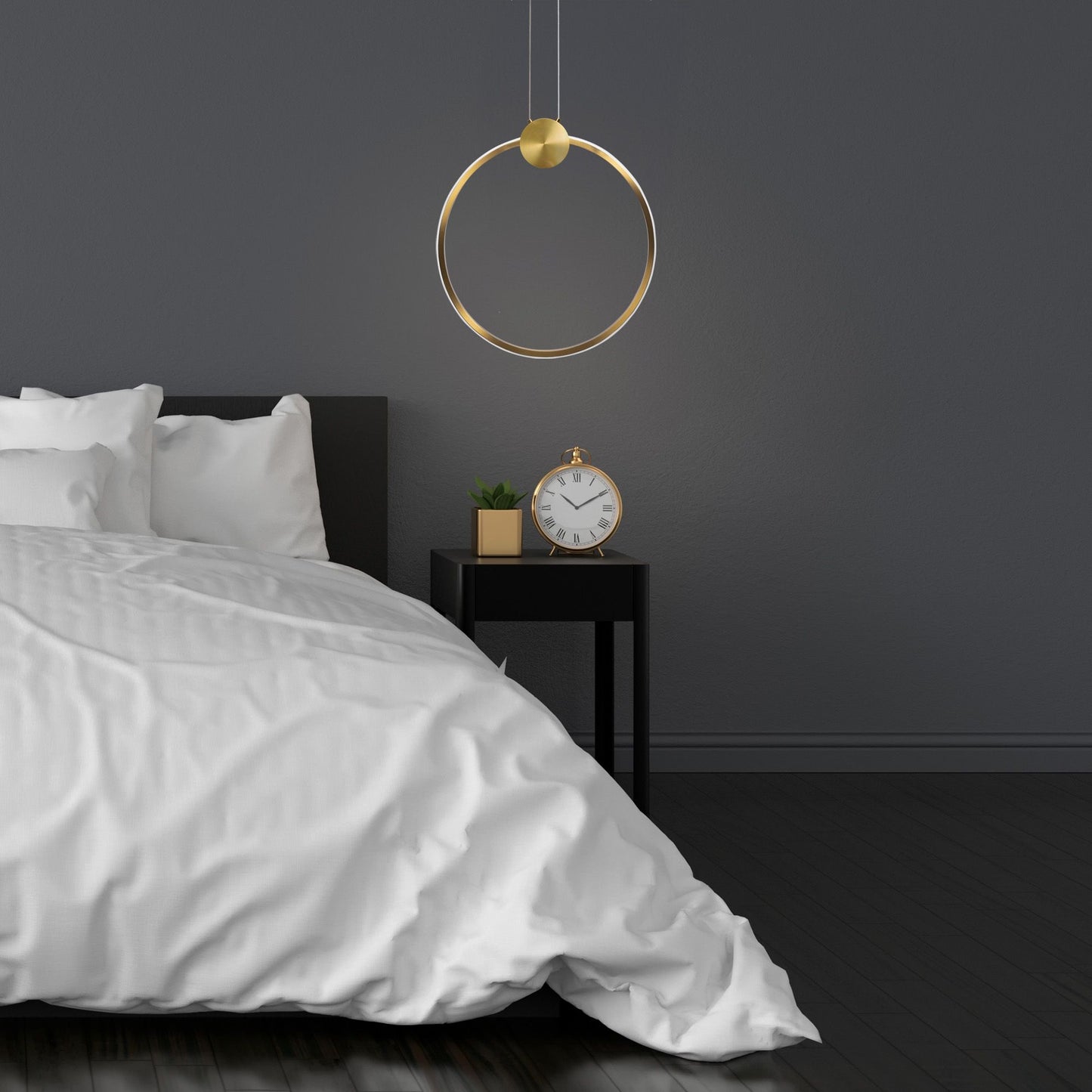 Lampă De Tavan Led App1400-cp Old Gold 50cm  8