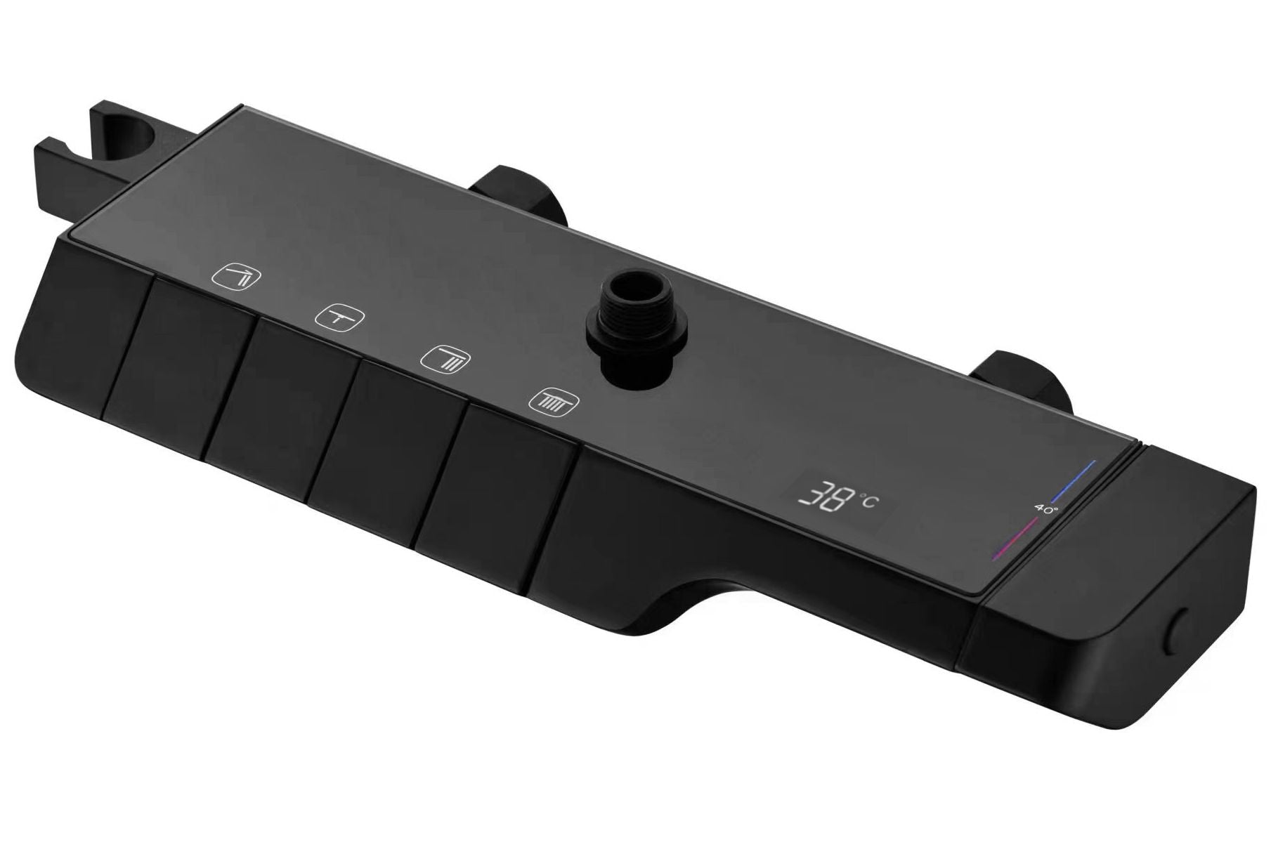 Coloana de dus cu termostat REA ROB Black  5