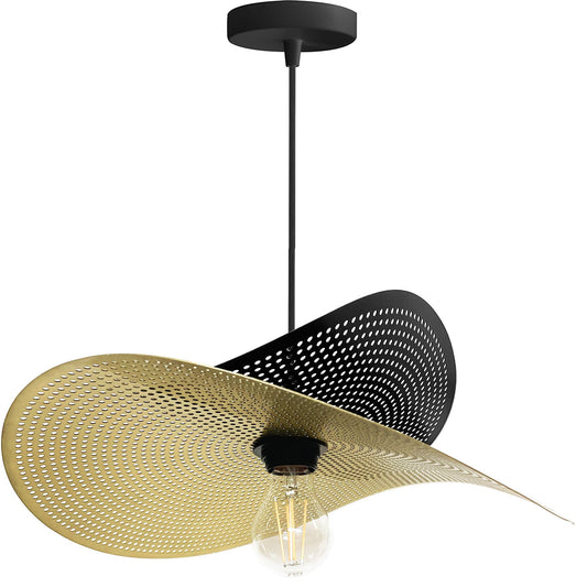 Lampă de tavan APP1471-1CP black/gold  1