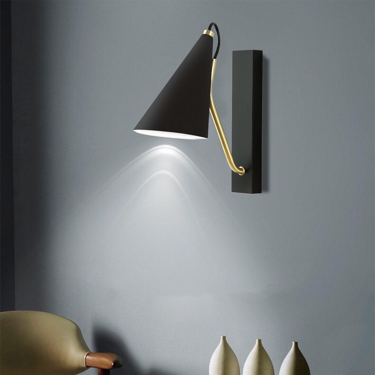 Aplica de perete APP1142-1W Black  3