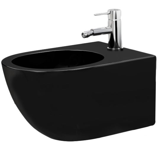 Bideu suspendabil Carlo Mini negru mat  1