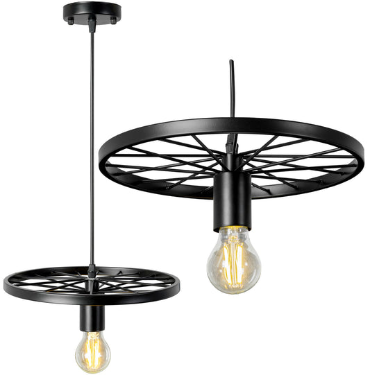 Lampă de tavan suspendată Retro Circle Loft APP212-1CP 1