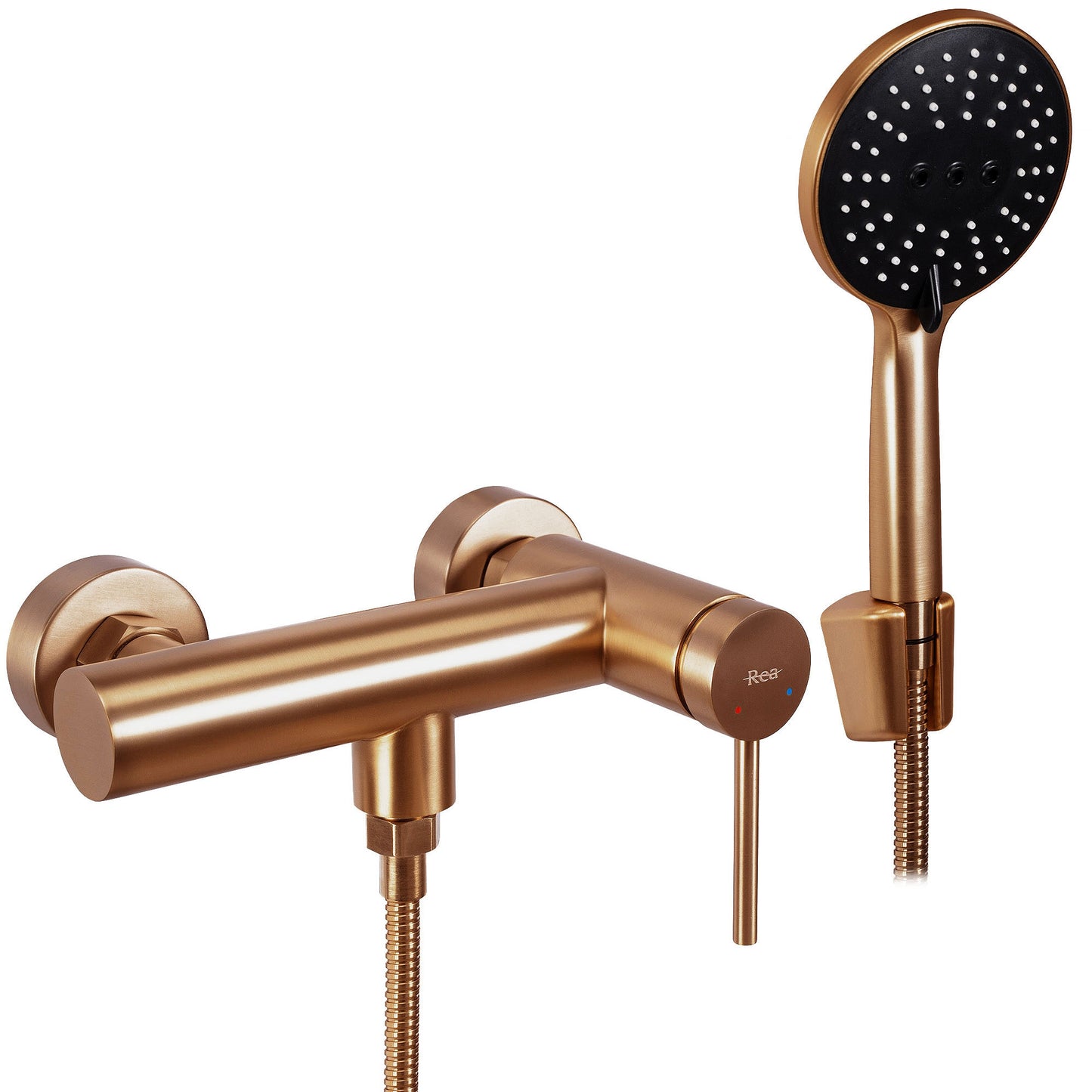 Baterie De Duș Rea Foss/clif Brush Copper  1