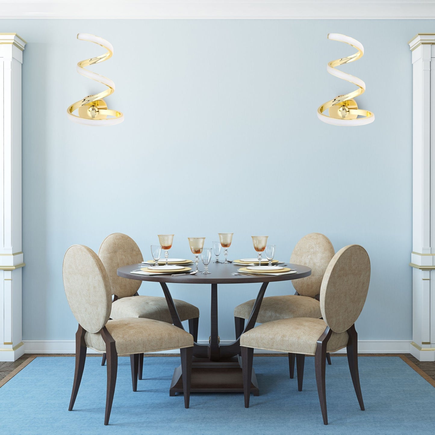 LAMPĂ LED SPRING UP APP830-W GOLD  5