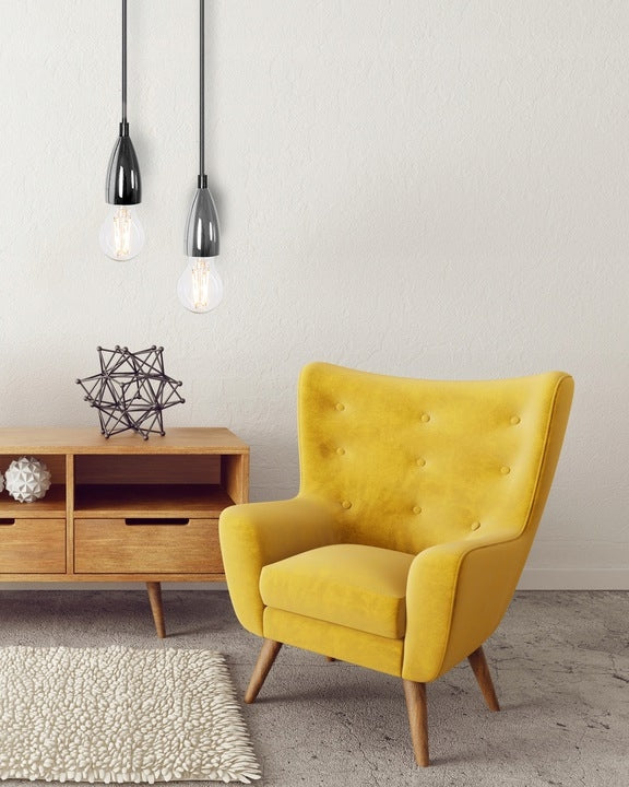 Lampa De Tavan Suspendabila Crom APP358-1CP  3