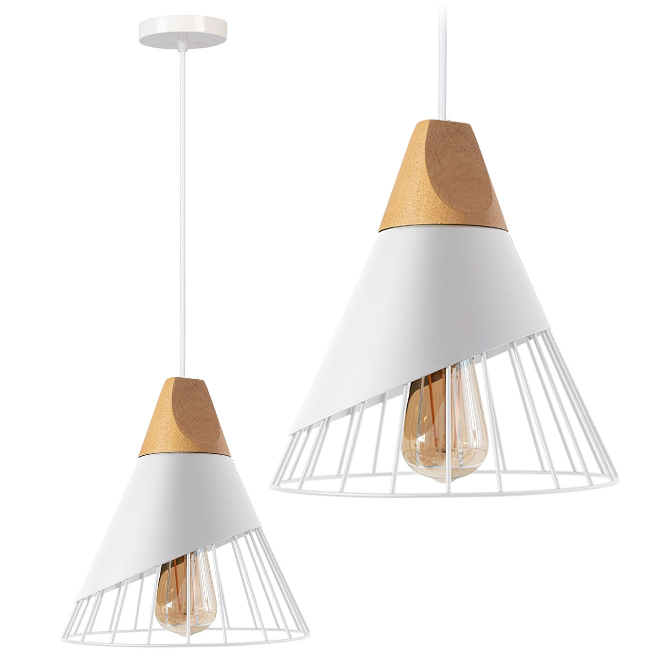 Lampa De Tavan Suspendabila Stil Scandinav Metal APP226-1CP  1