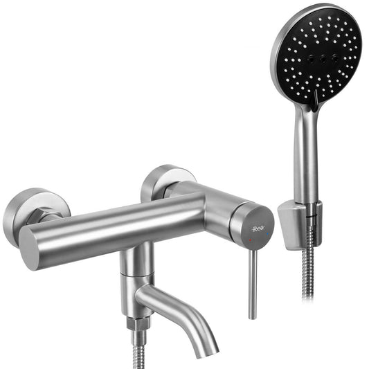 Baterie pentru cadă REA Clif Brush Nickel  1