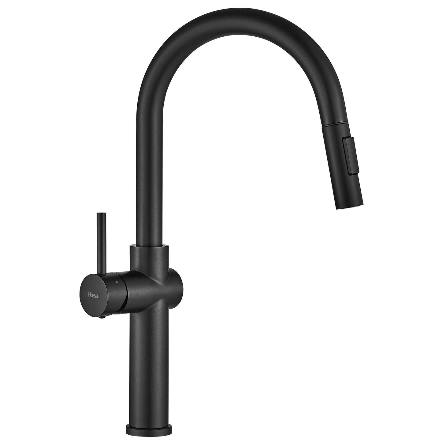 Baterie de bucătărie Rea Fresh High Black  1