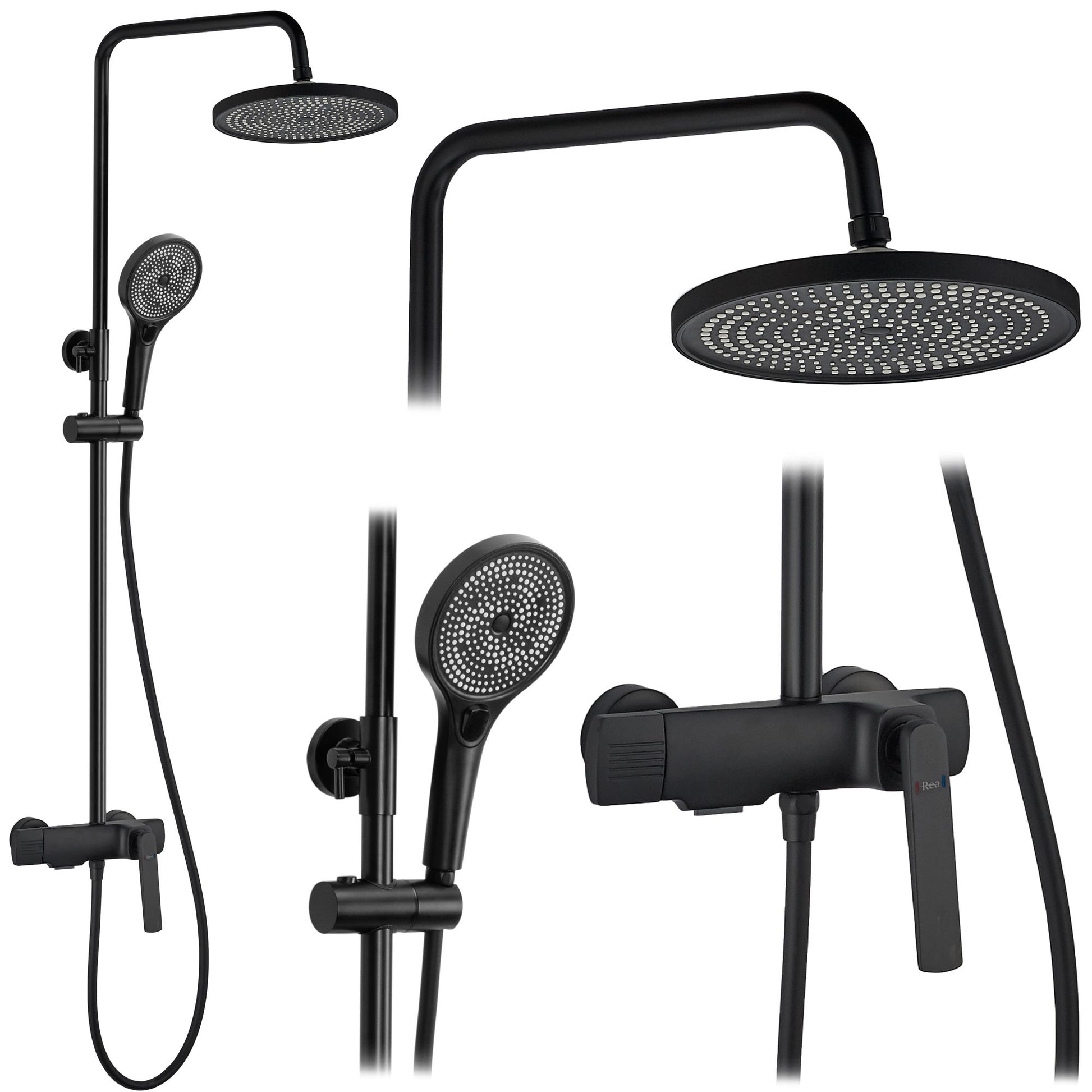 Set dus REA REBEL BLACK MATT 1