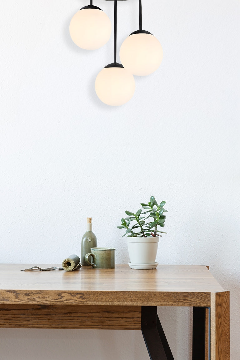 Lampă Suspendată APP1815-3CPR Black  3