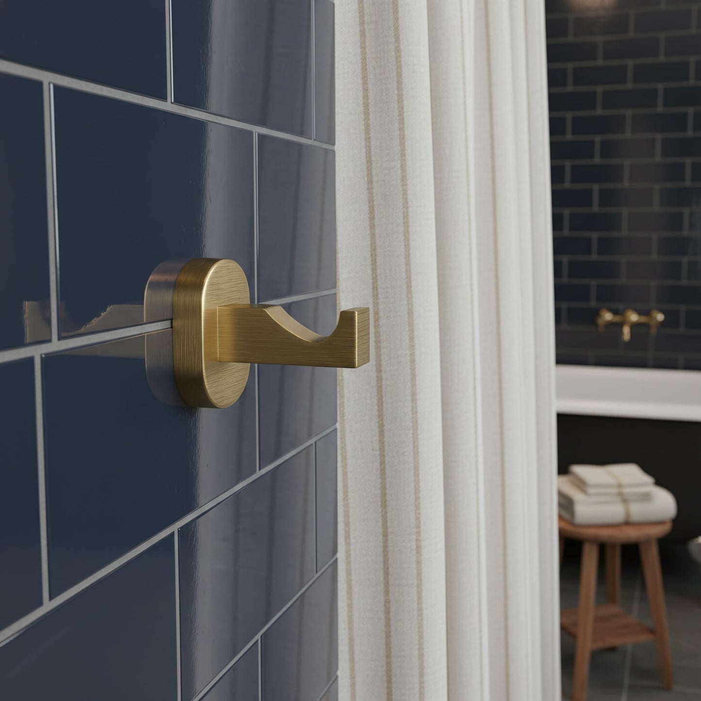 Cuier De Baie Nico 5905 Brush Gold  6