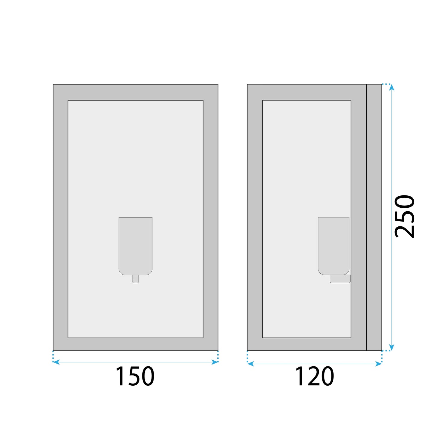 Lampă De Perete APP1304-1W Black  6