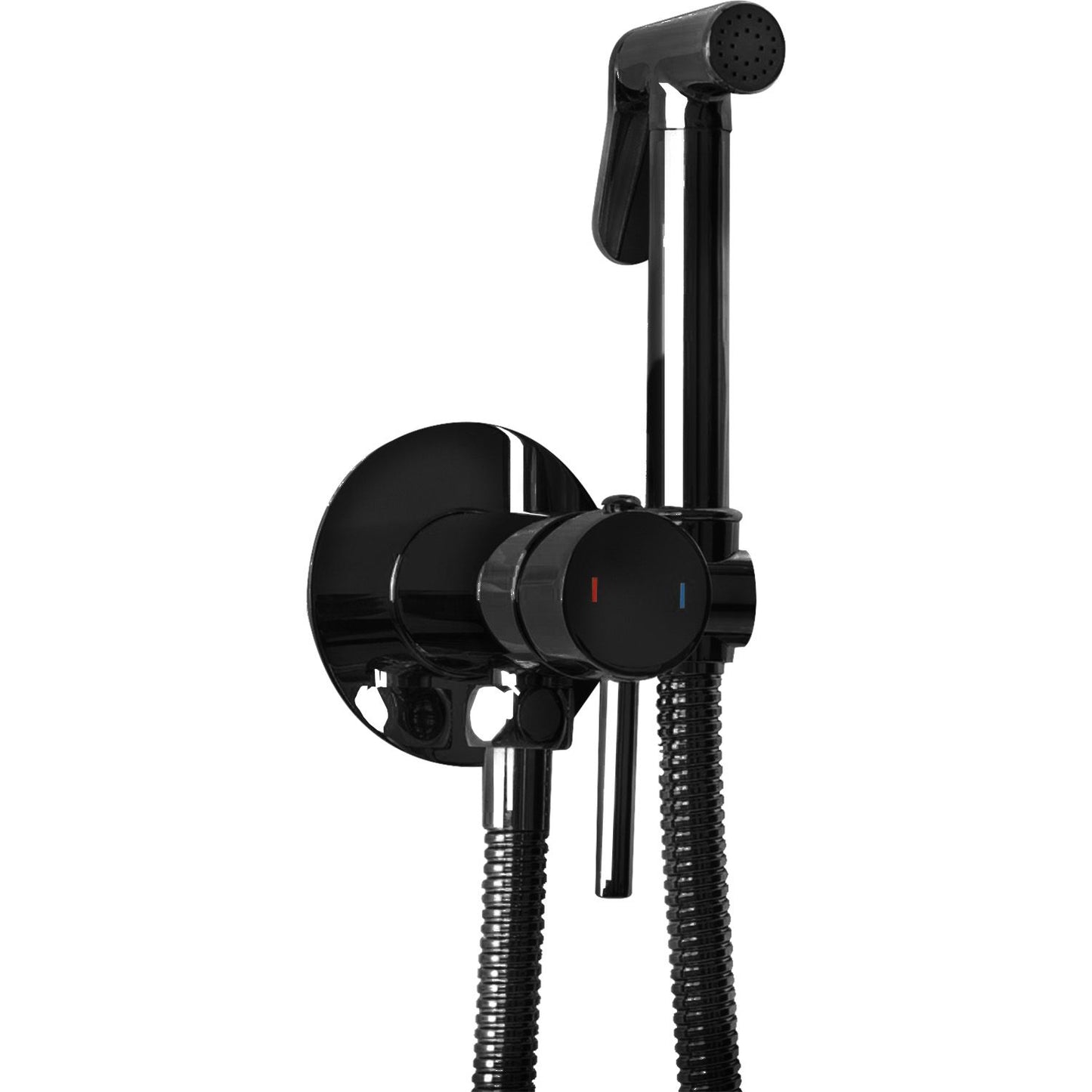 Baterie bideu  Lungo Loop Black Metallic  1