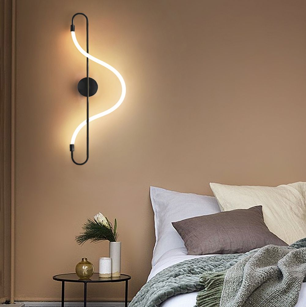 Lampa LED APP857-W LONG BLACK 4