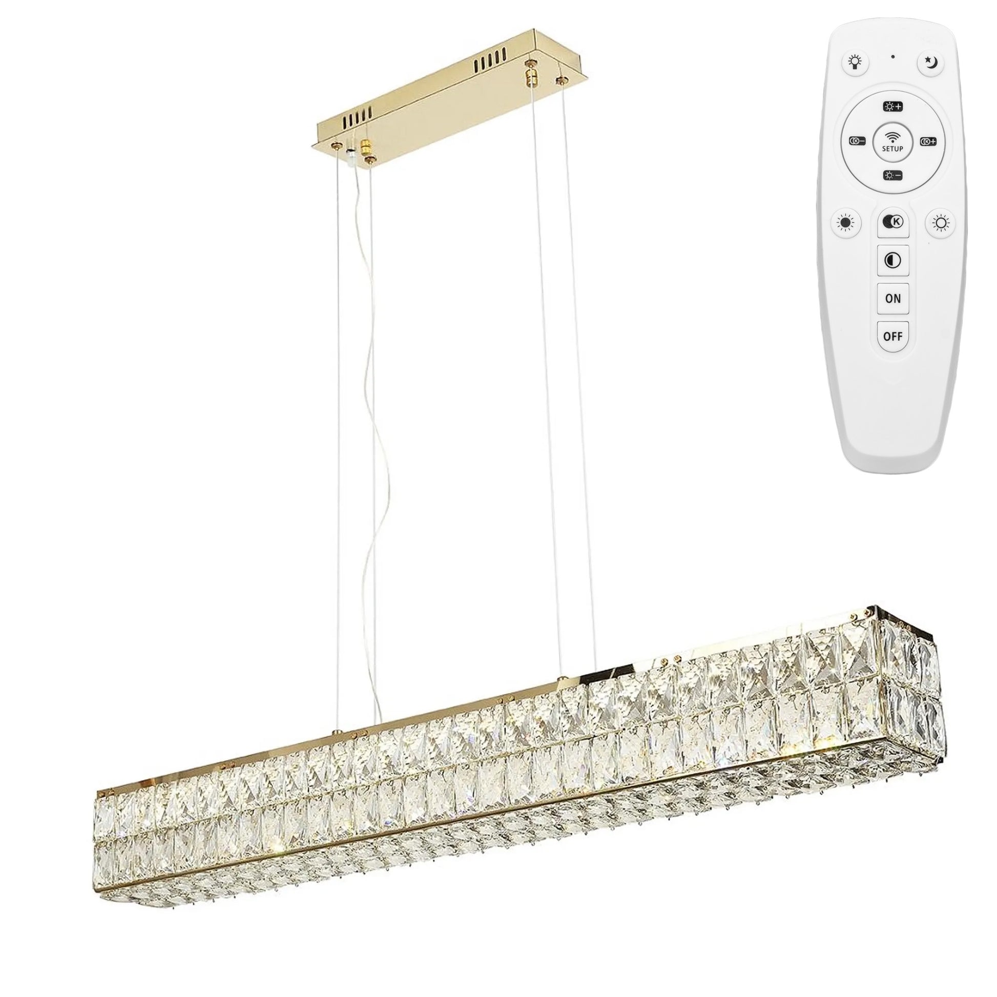 Lampă Suspendată Led App1566-cp Gold  1
