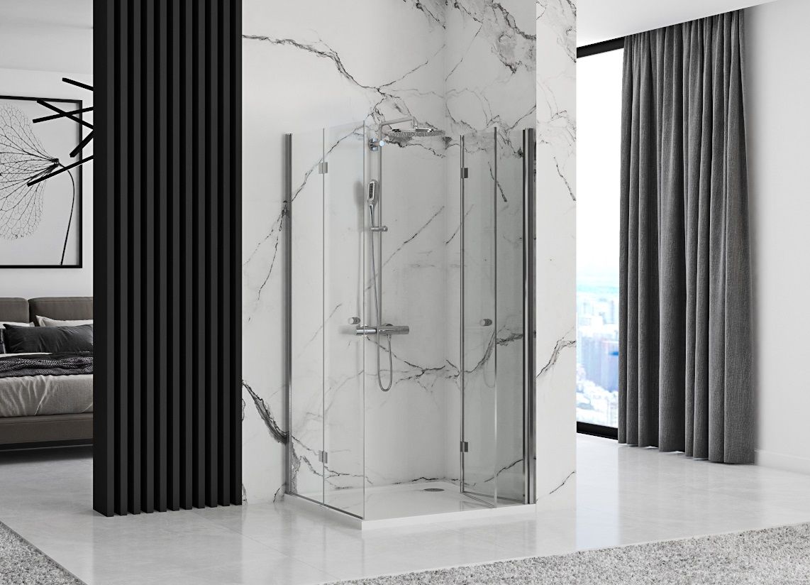 Cabina de dus pliabil Rea Fold N2 Modul 90x90 2