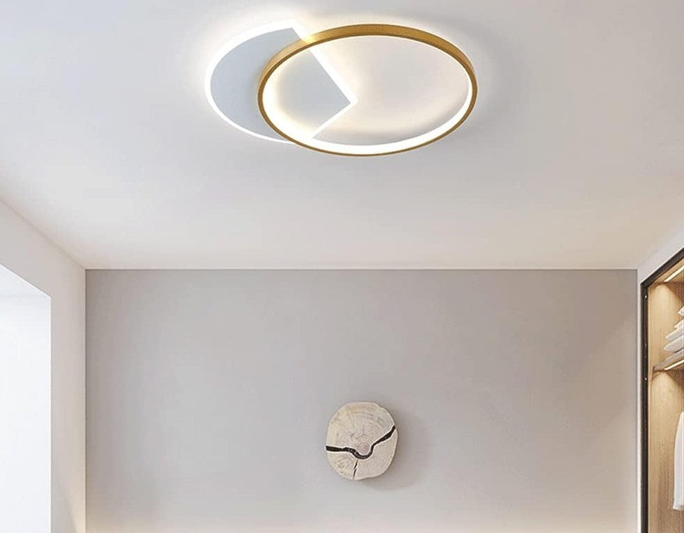 Lampa Sufitowa Lhj078-c 40 Cm Gold Led  2