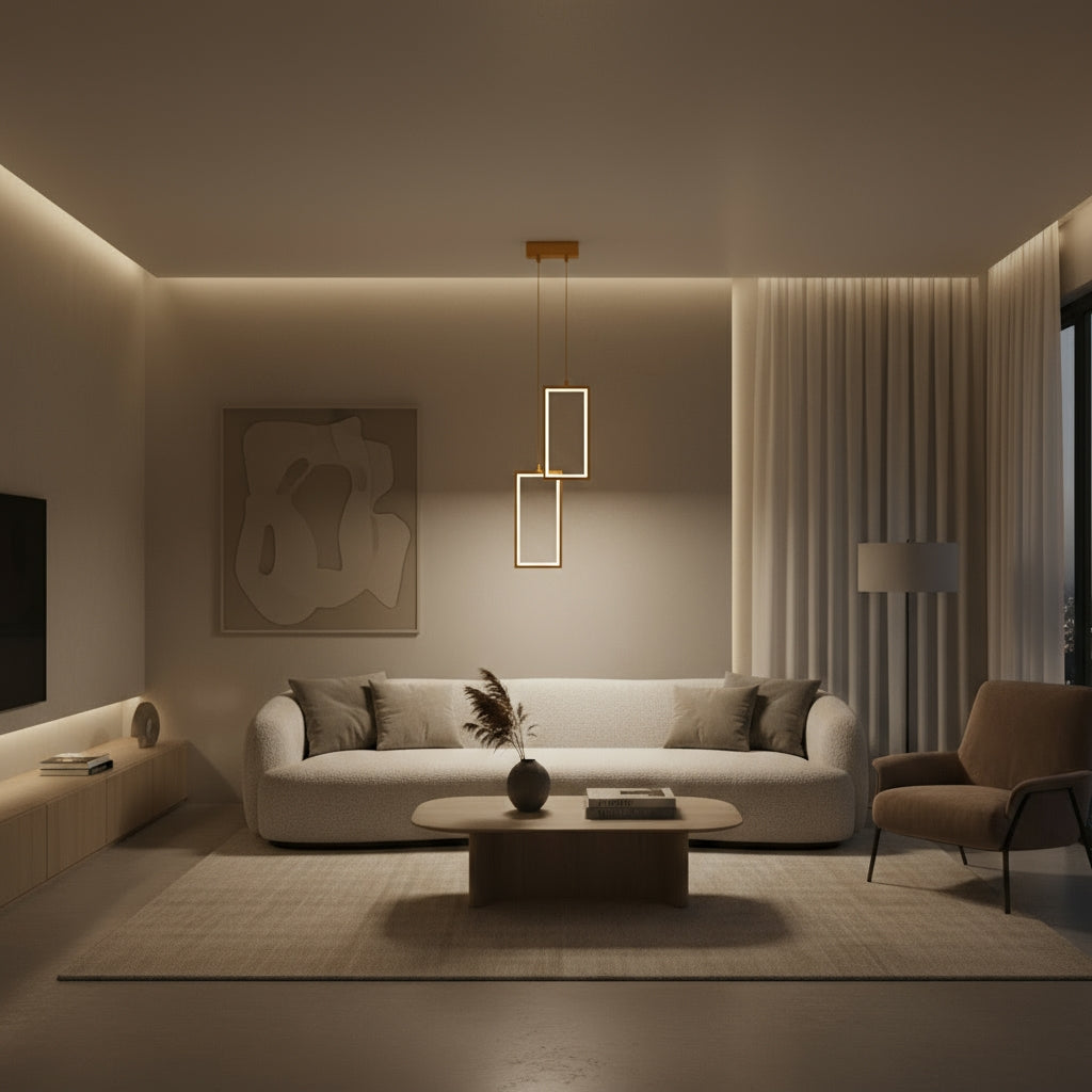 Lampa Led Lhj086-2cp Gold  3