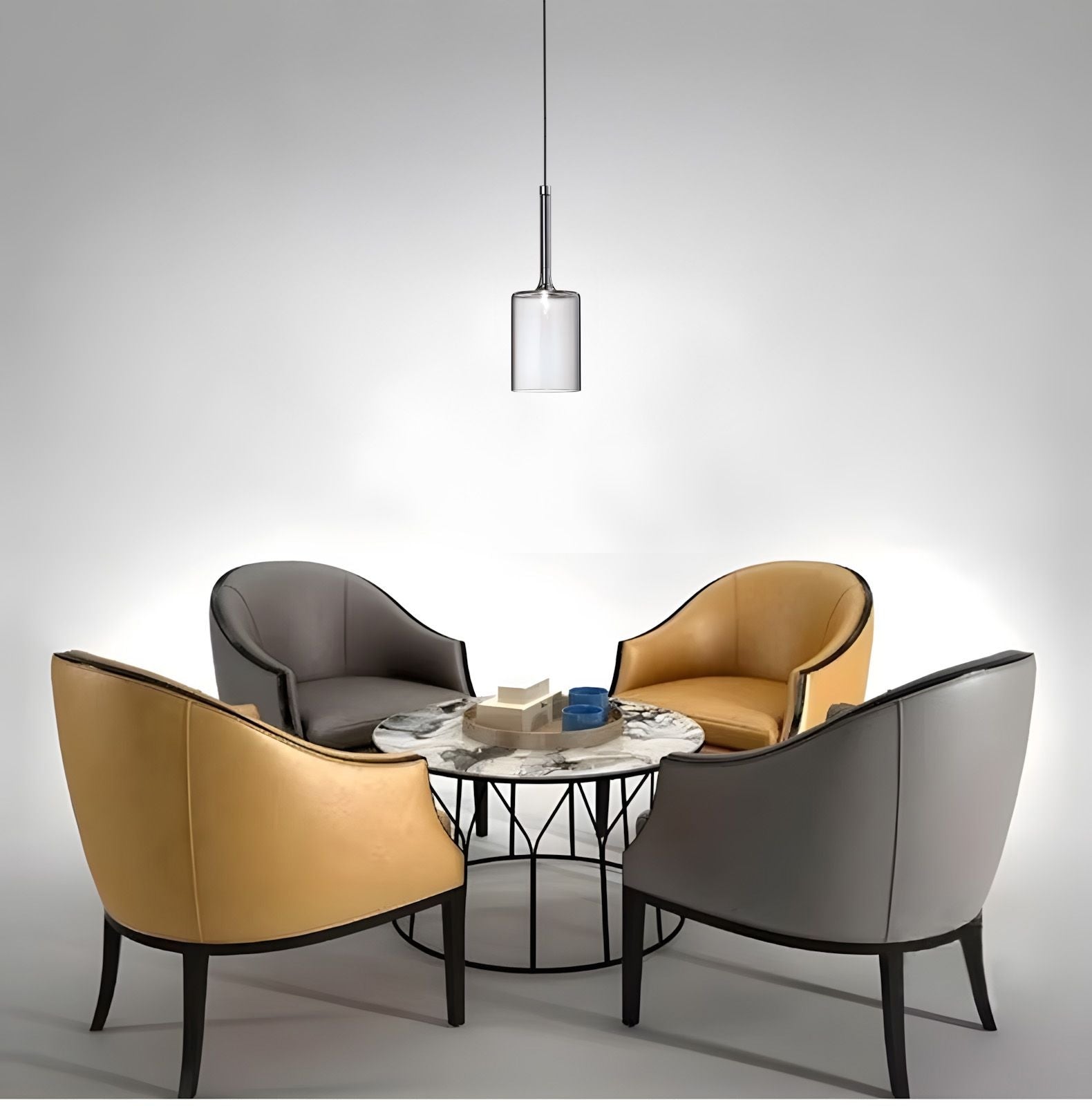 Lampă De Tavan APP1703-1CP Grey C  3