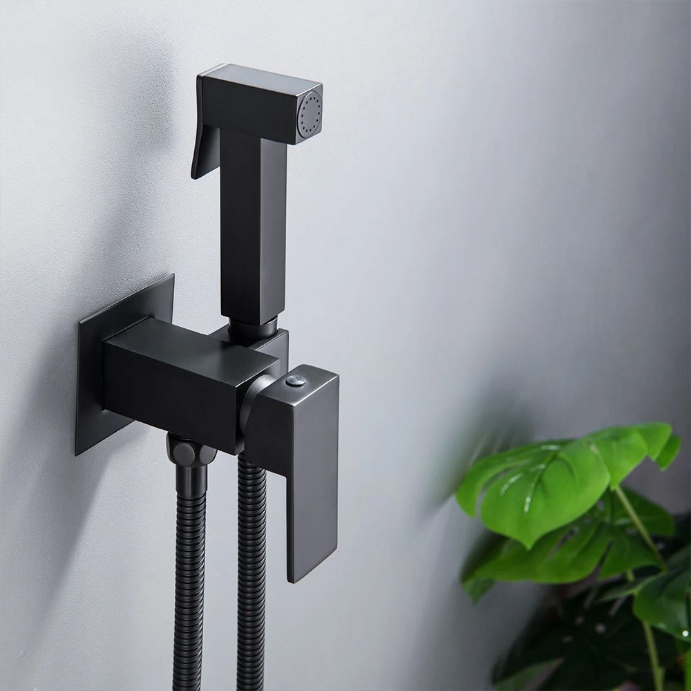 Dus Igienic pentru Bideu Rea Fenix Black  3