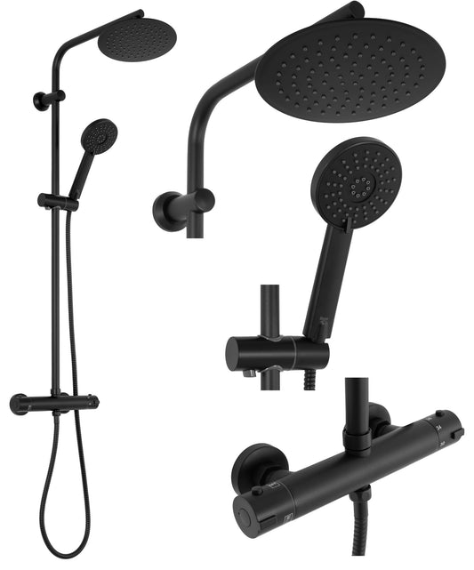 Coloana de dus REA BLISS Negru  1
