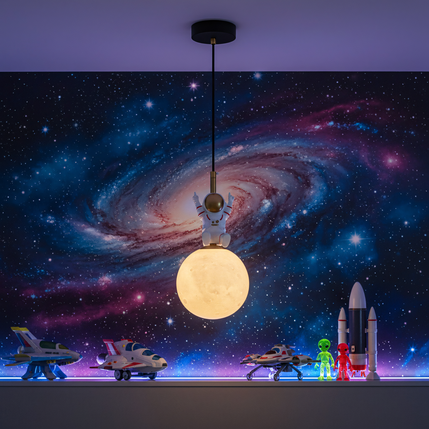 Lampă Suspendată APP1805-1CP Cosmo  2