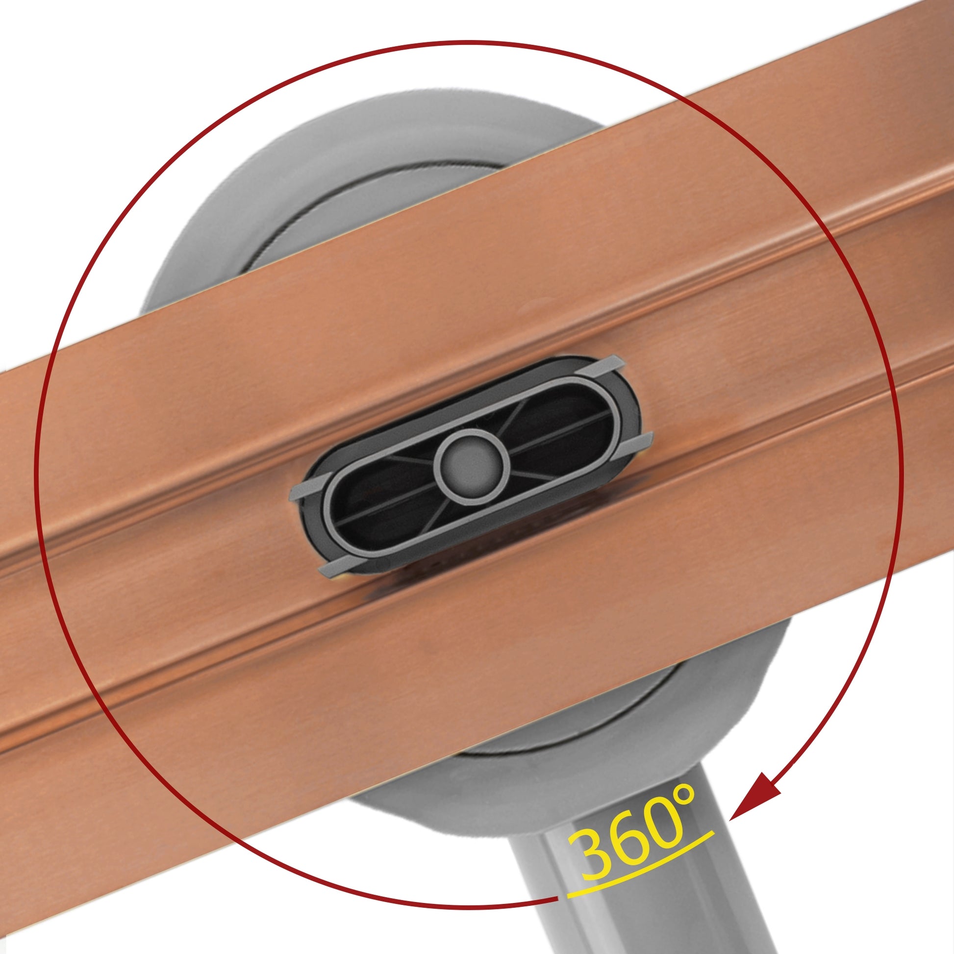 Rigola dus REA Neox Slim pro Brushed l.Copper 70  8